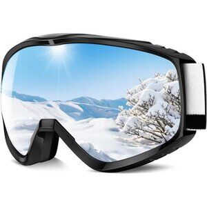 Ski Goggles - Over Glasses Snow Snowboard Goggles for Men Women